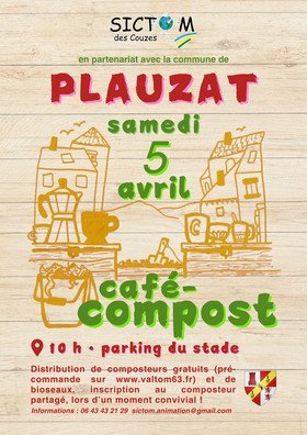 Caf&eacute; compost Plauzat